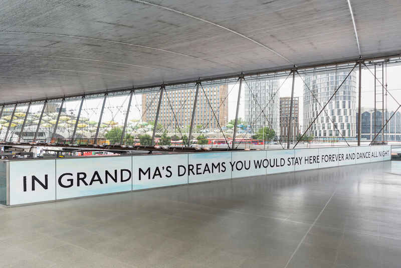 IN GRAND MA'S DREAMS YOU WOULD STAY HERE FOREVER AND DANCE ALL NIGHT