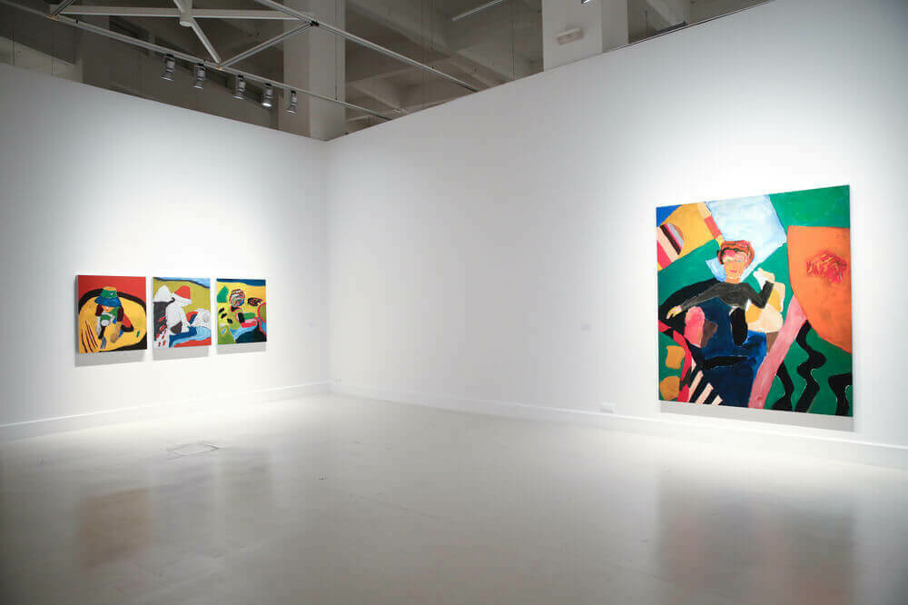 Installation view of 'Eleuthera' at Centro de Arte Contemporáneo de Málaga, Spain