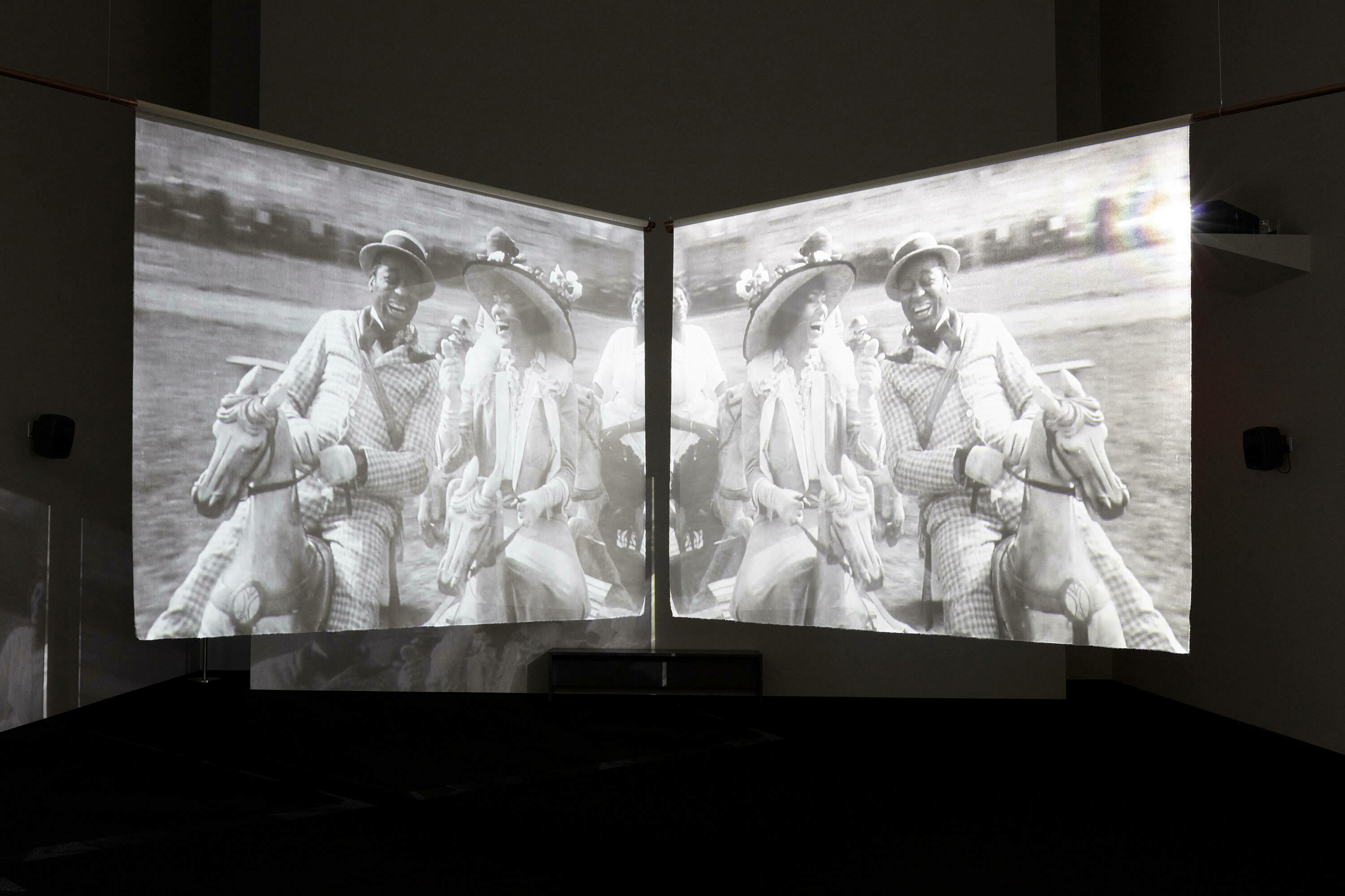 Installation view of AMERICA at the Museum of Modern Art, New York. 
21 November 2020–March 21 2021.
