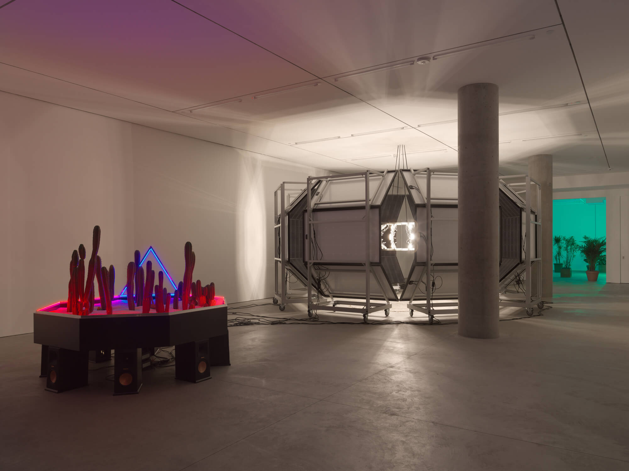 Haroon Mirza: For A Dyson Sphere