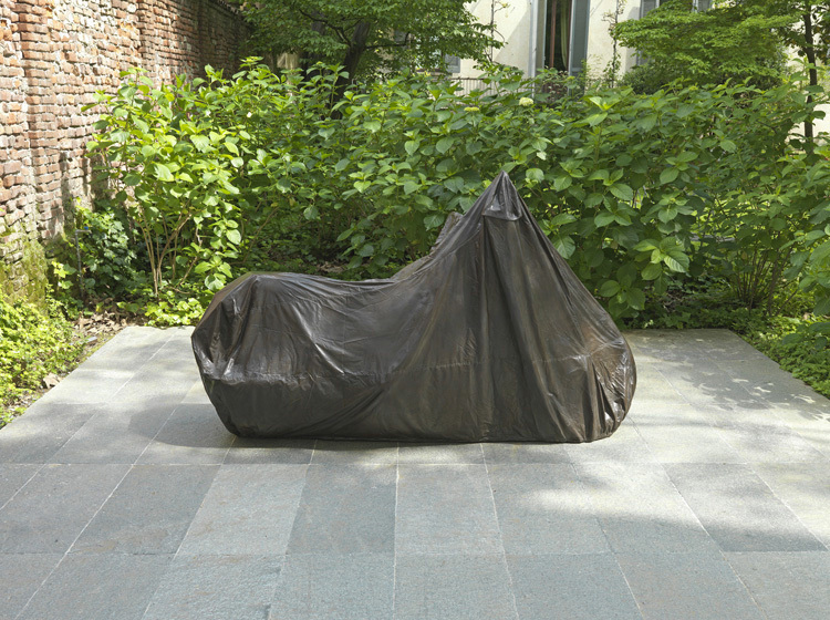 Covered Motorbike, 2013 artwork