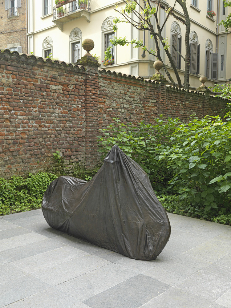 Covered Motorbike, 2013 artwork