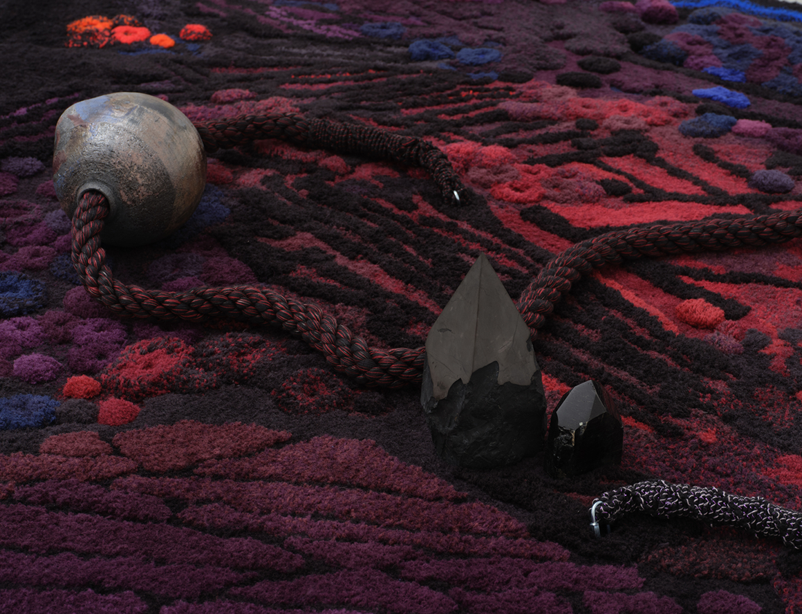 Otobong Nkanga: “I dream of you in colors*” at Musée d'Art Moderne de Paris, France
