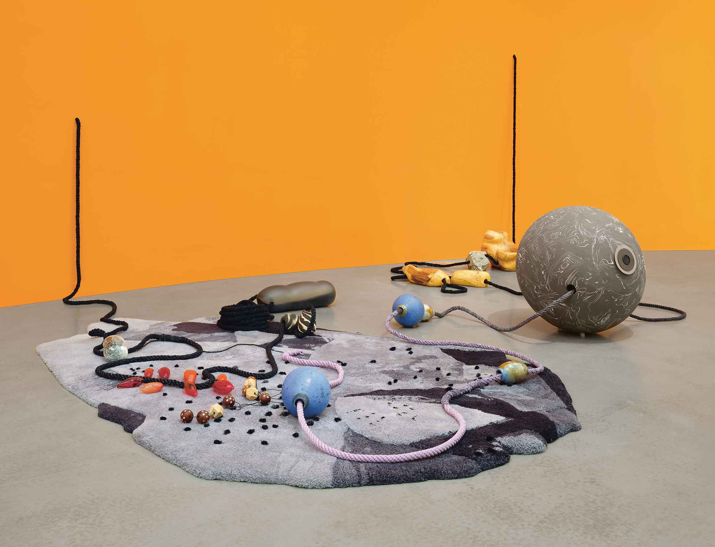 'Otobong Nkanga: I dreamt of you in colors' at Musée d'Art Moderne de Paris, France