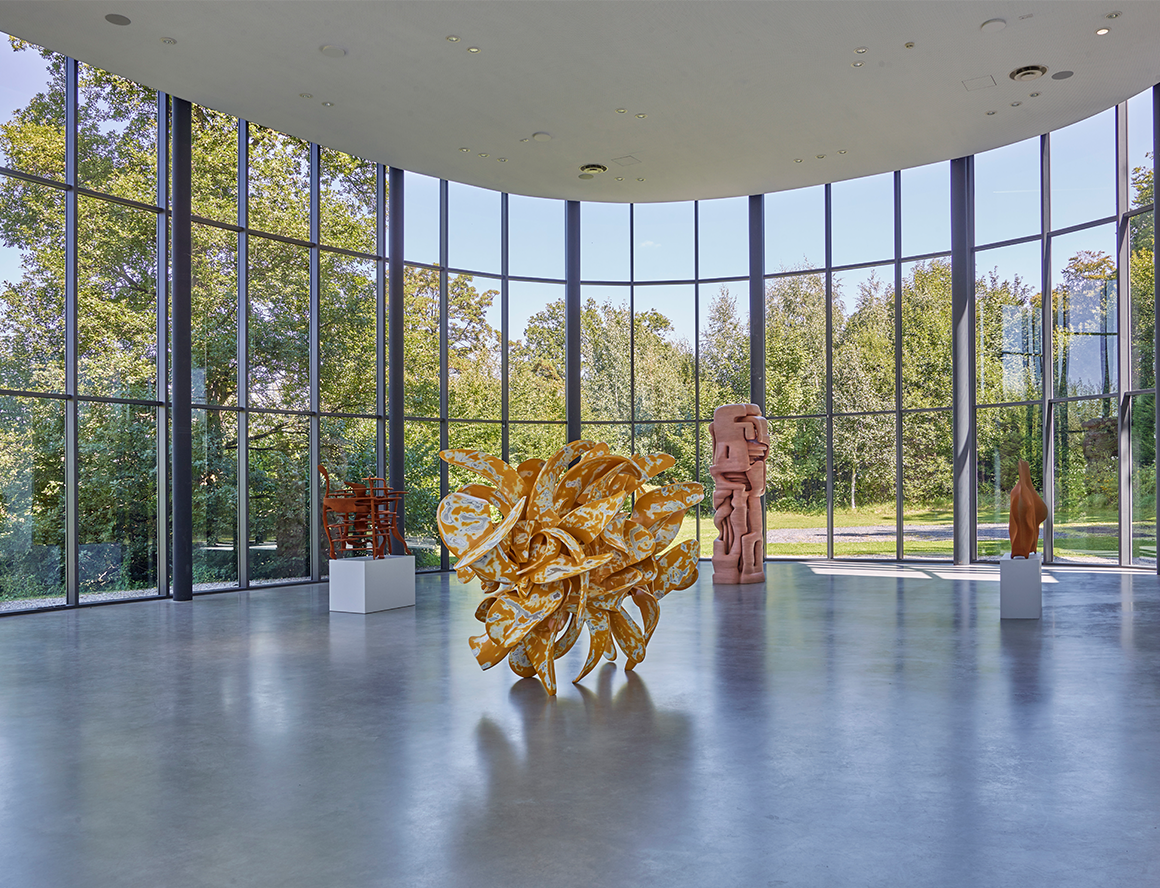 ‘Tony Cragg: Line of Thought’ at the Waldfrieden Sculpture Park, Wuppertal, Germany