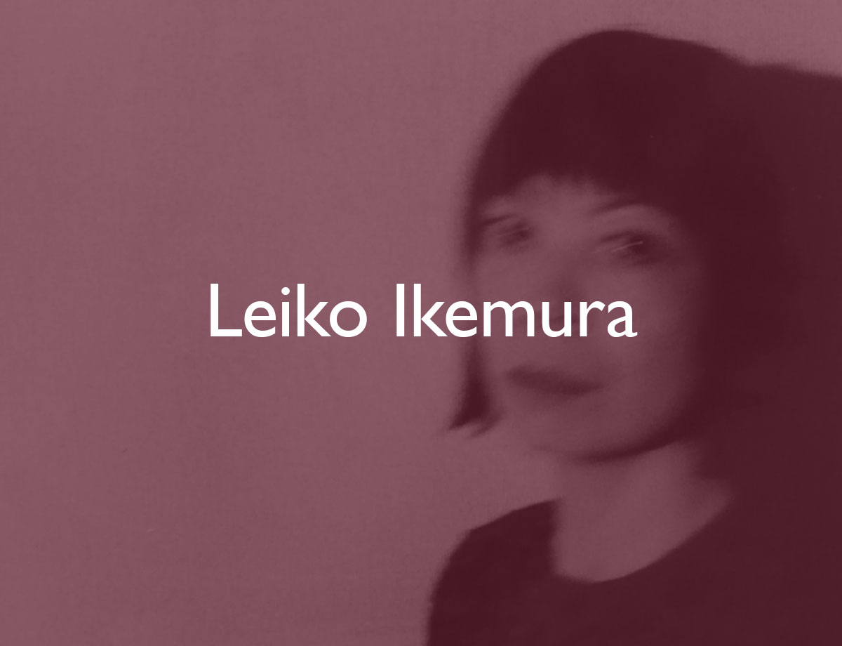 In the Studio with Leiko Ikemura