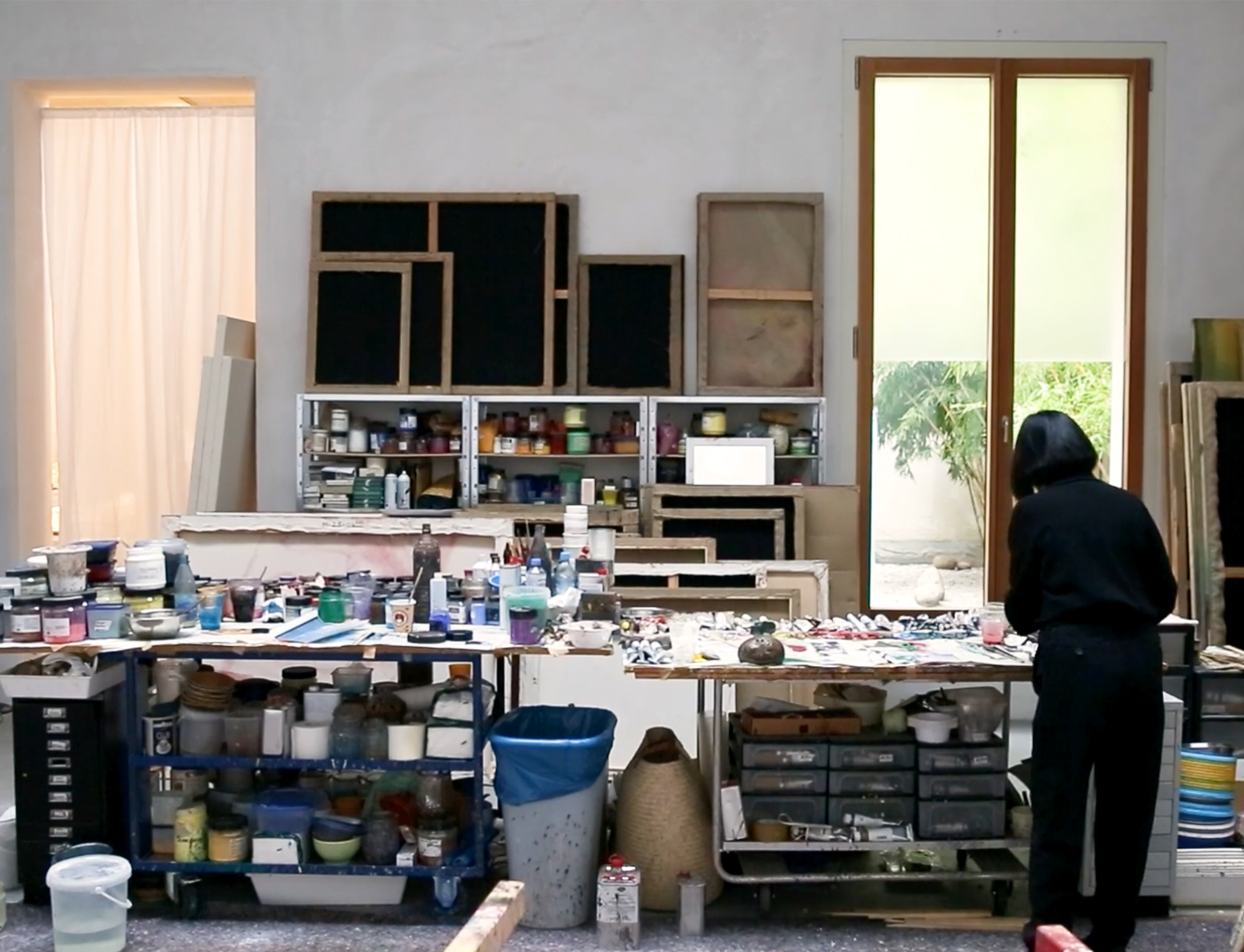 In the Studio with Leiko Ikemura