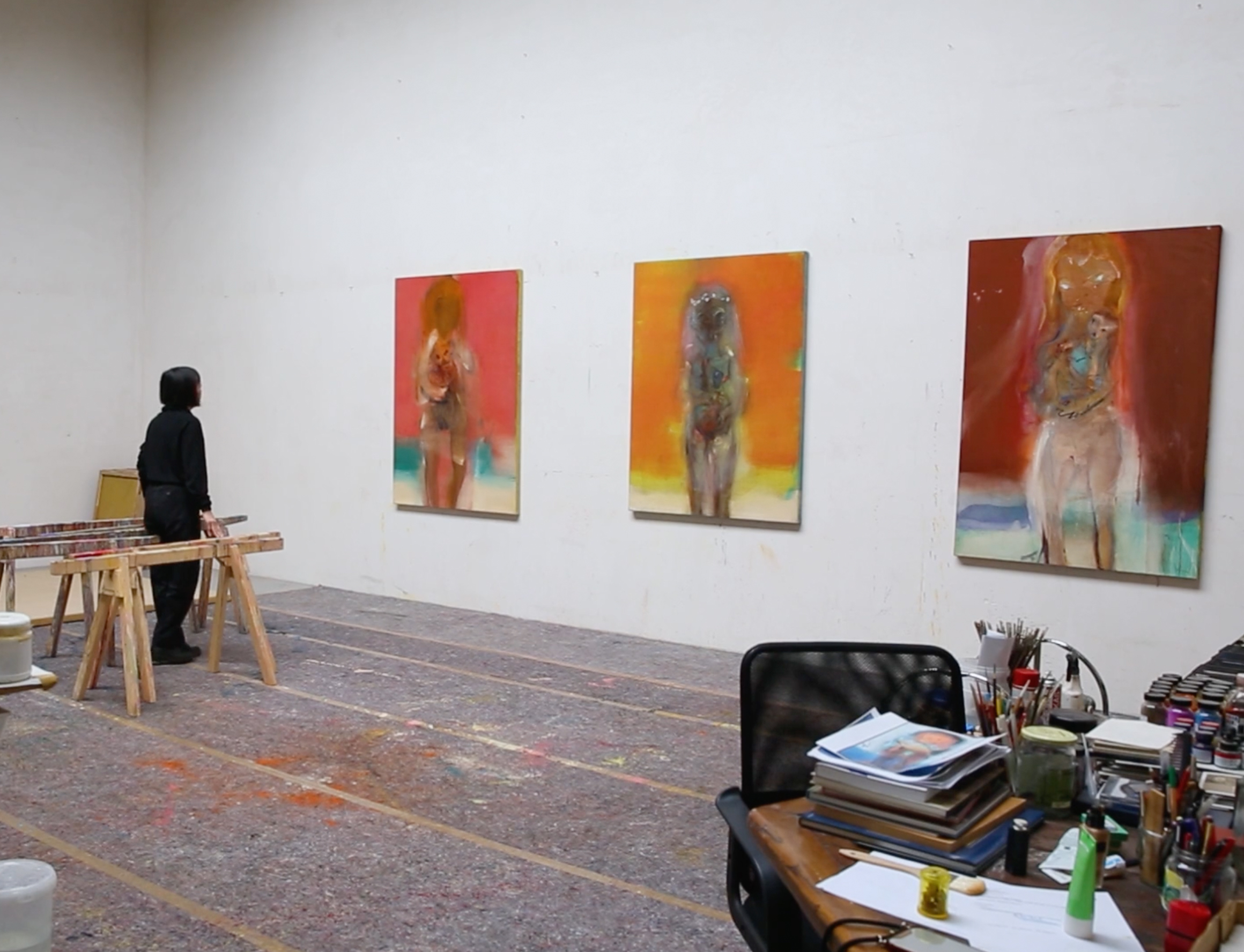 In the Studio with Leiko Ikemura