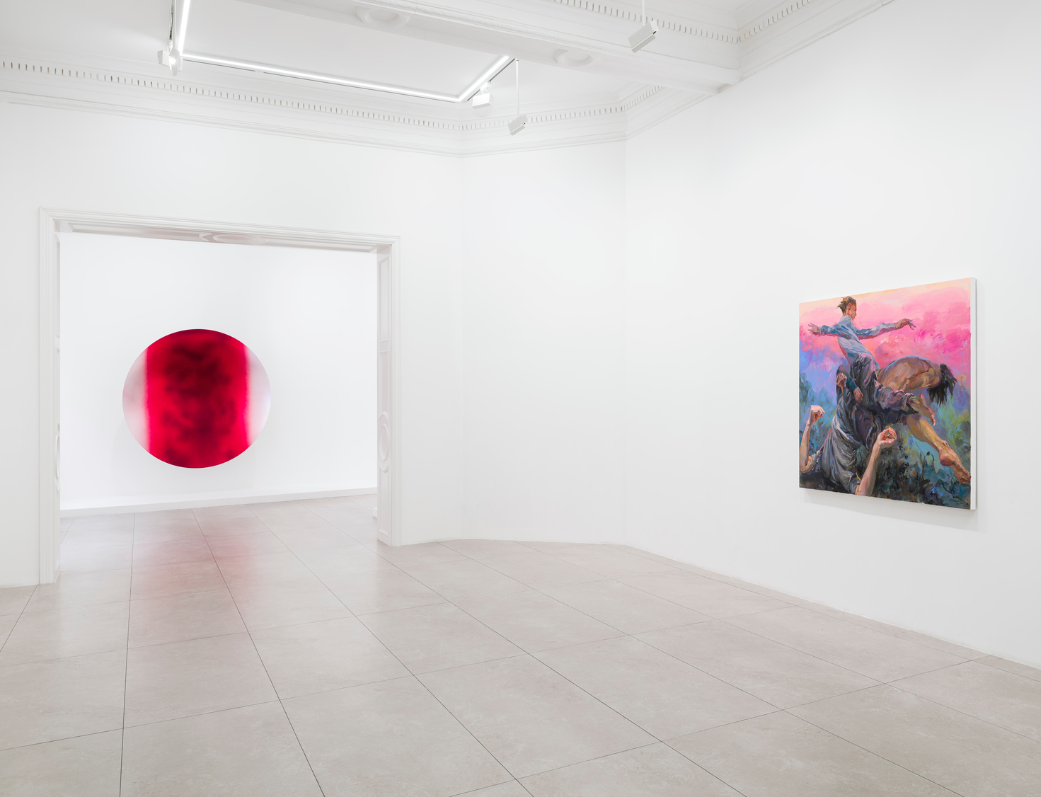 Lisson Artists at 'Flowers in the Concrete', Bund Art Center, Shanghai