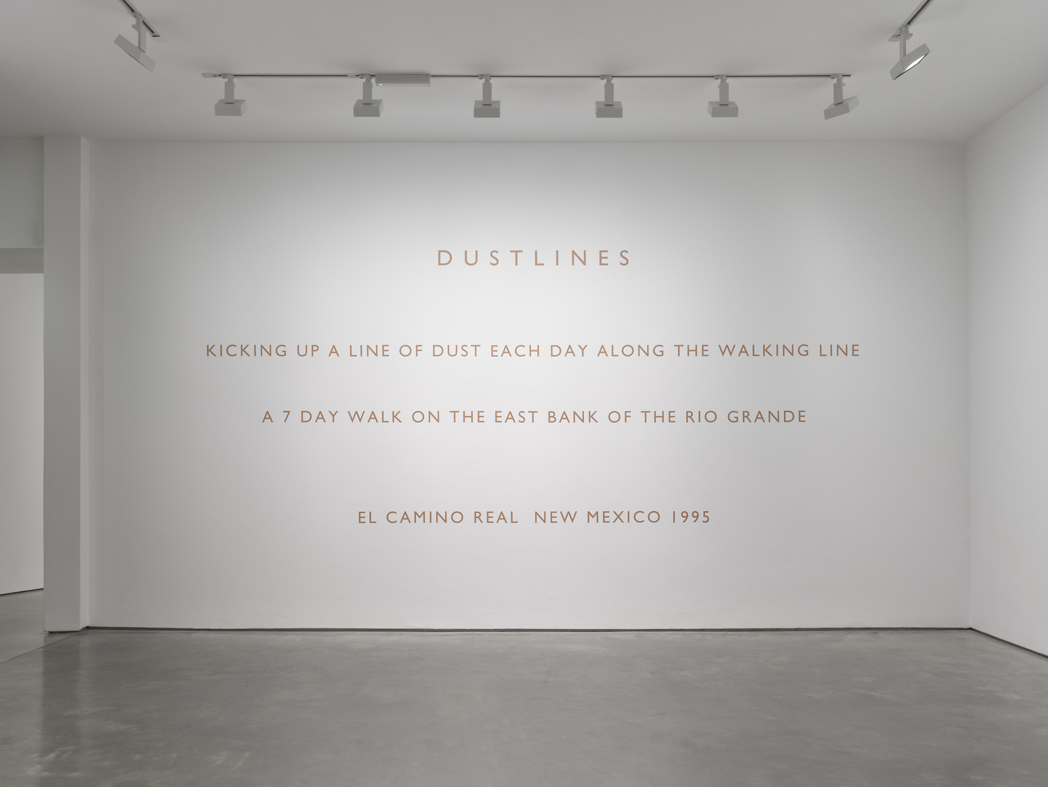 Lisson Street: Lucy Raven | Richard Long | John Latham artwork