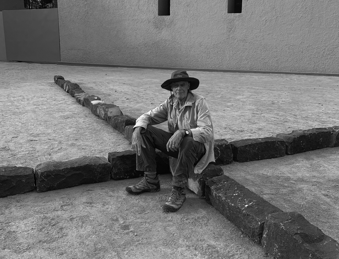 'Richard Long' at Casa Wabi, Puerto Escondido, Mexico