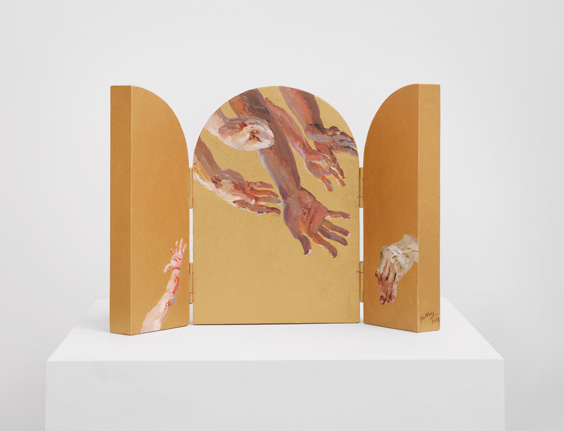 'Seven Works of Mercy' featuring Yu Hong and Lee Ufan at Pio Monte della Misericordia, Venice, Italy