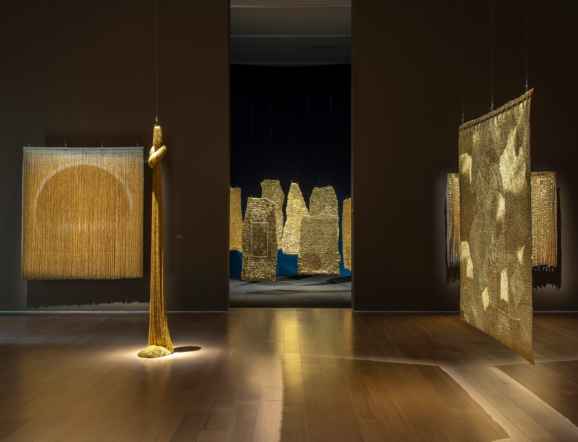 'Olga de Amaral: Cuerpo textil' at Malba, Buenos Aires, Argentina