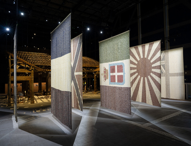 'Ai Weiwei: Button Up!' at Factory International, Manchester, UK