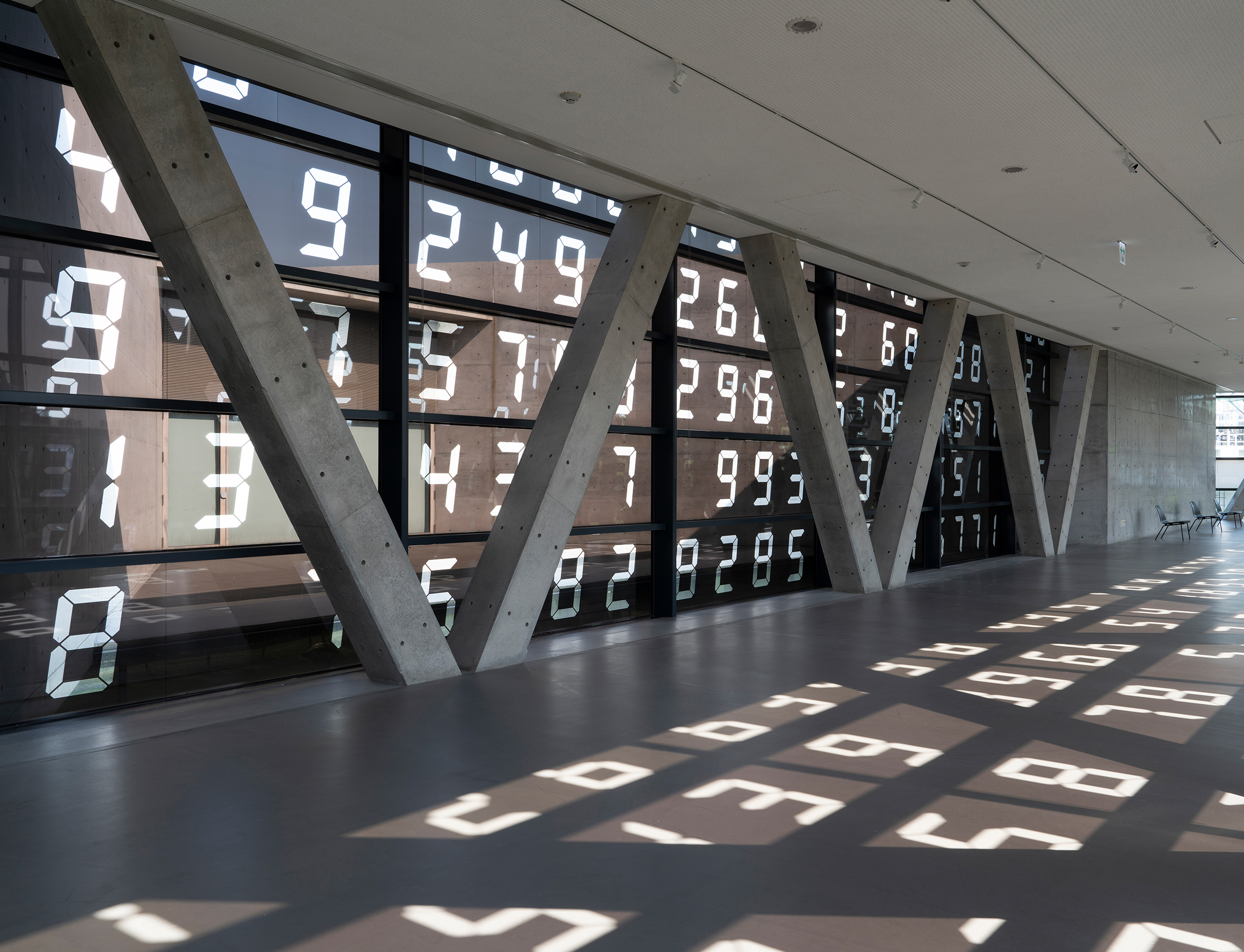 'Tatsuo Miyajima: Human Life as Collective Experience' at Asia University Museum of Modern Art, Taiwan