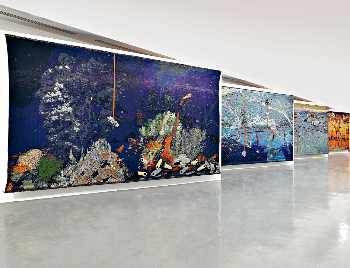  'Otobong Nkanga. I dreamt of you in colors' at the Cantonal Museum of Fine Arts, Lausanne, Switzerland