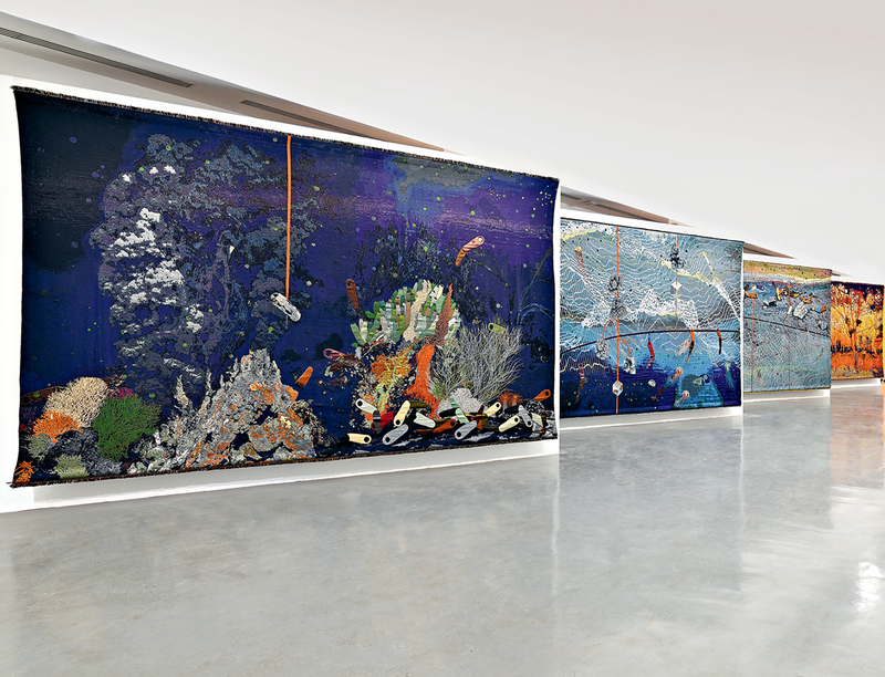  'Otobong Nkanga. I dreamt of you in colors' at the Cantonal Museum of Fine Arts, Lausanne, Switzerland