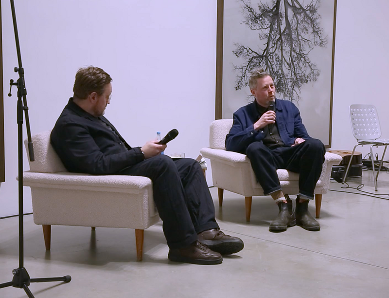 Max Porter Book Launch for 'Rodney Graham: Trees', Lisson Gallery, London