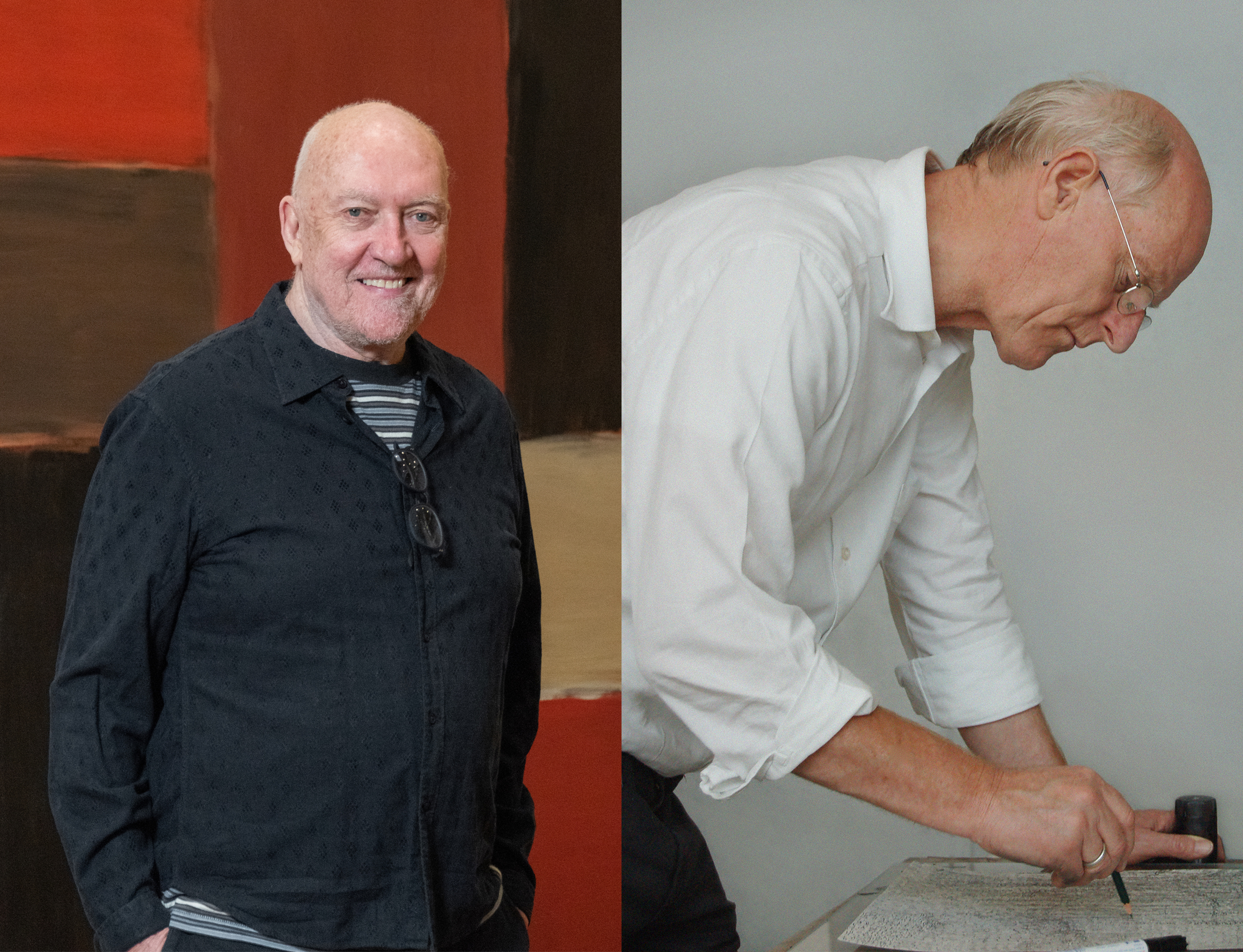 Sean Scully and Tony Cragg in Conversation at TEFAF New York, Sunday 17 May