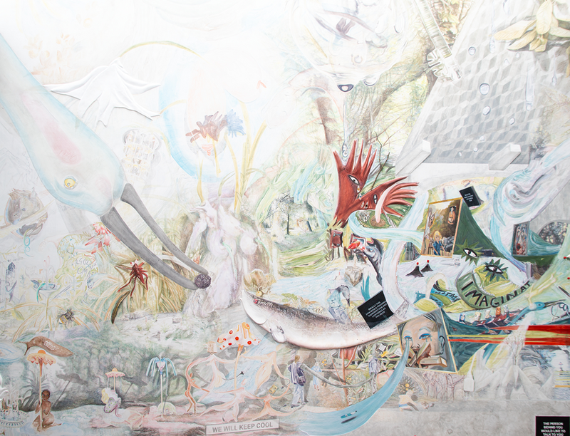 Laure Prouvost Creates Monumental Fresco at BRUSK, Bruges, Belgium