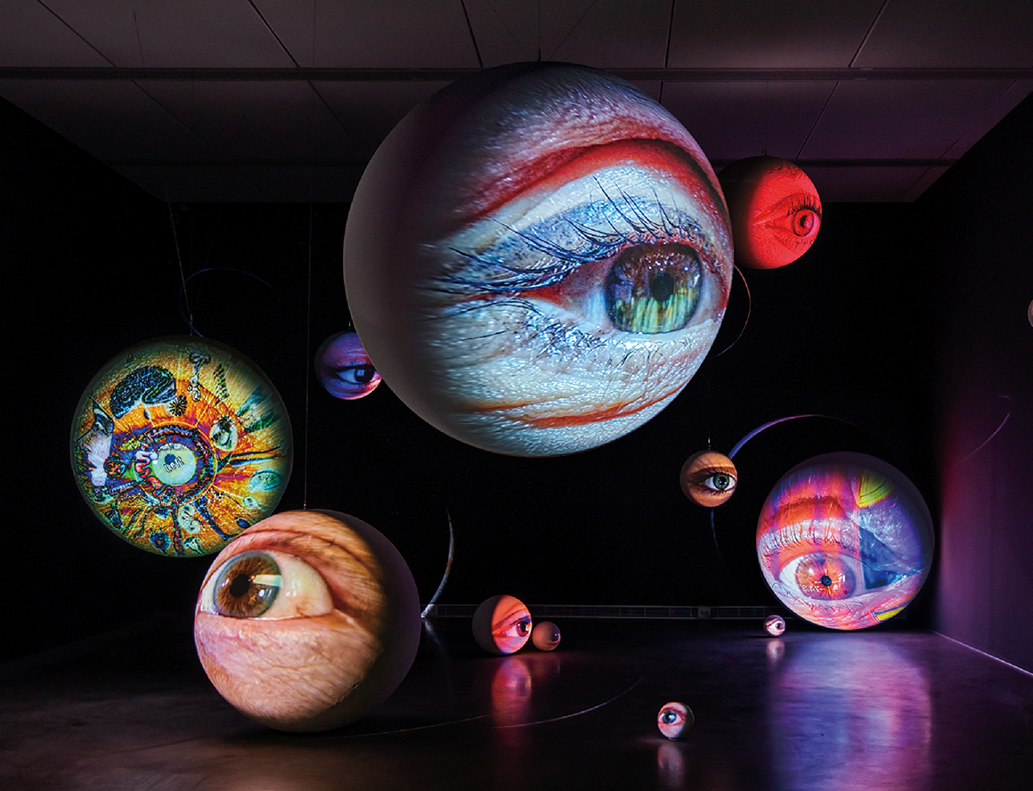 'Tony Oursler: Between Technology and Spiritual Knowledge' at Tokyo Node, Japan