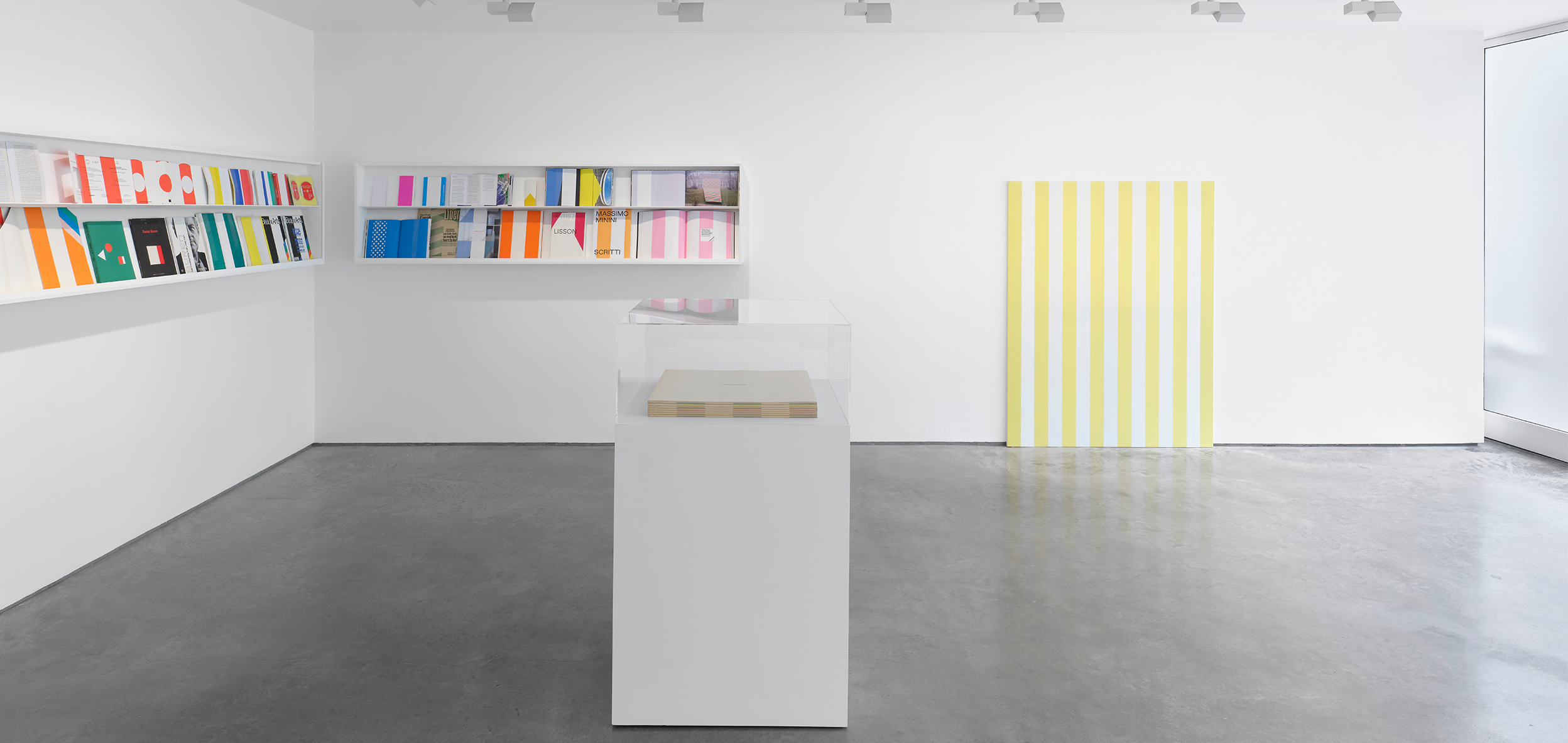 Lisson Street: Daniel Buren – Pages in situ exhibition