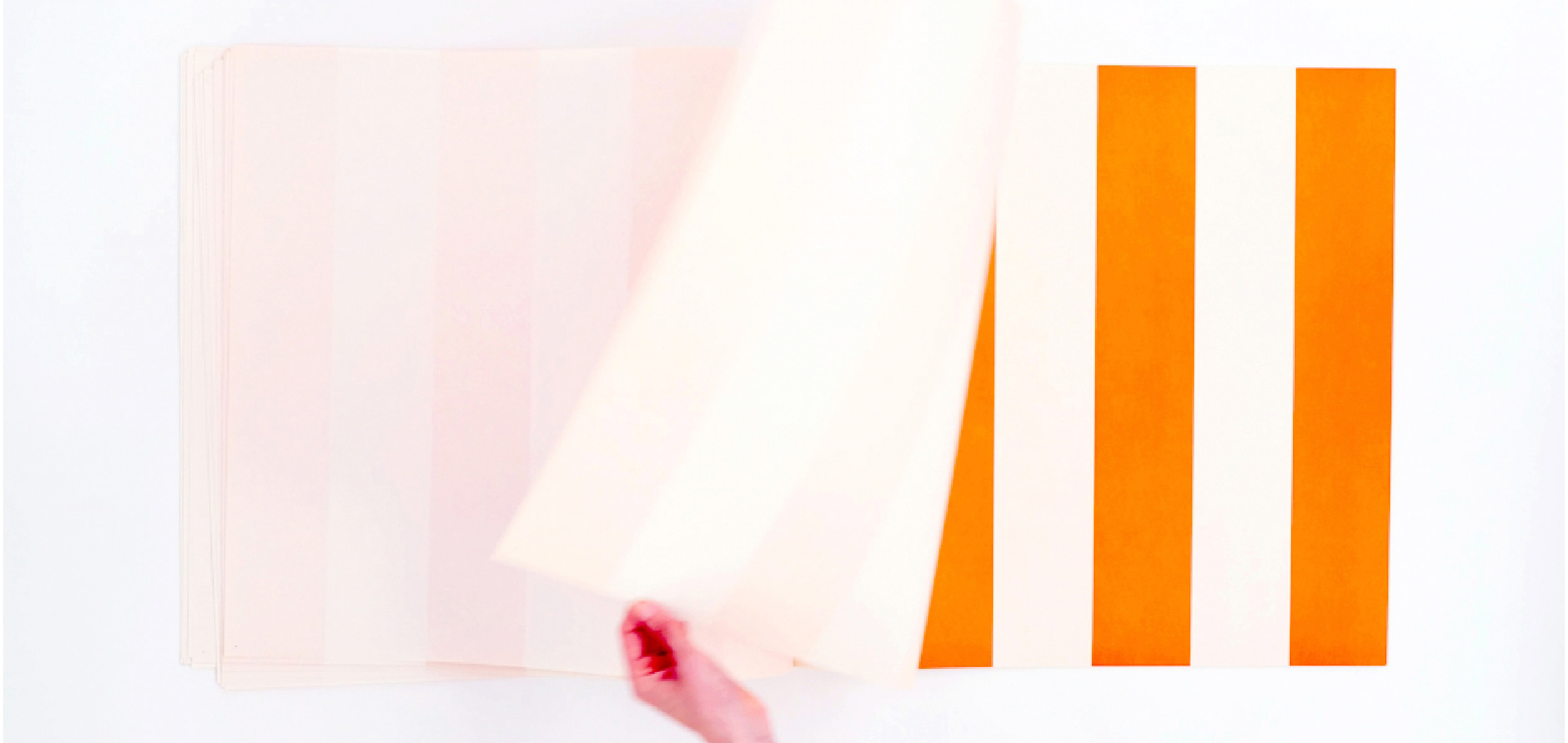 Lisson Street: Daniel Buren – Pages in situ exhibition