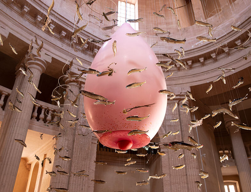 Laure Prouvost 'Mère We Sea' at Chapelle de la Vieille Charité, Marseille, France